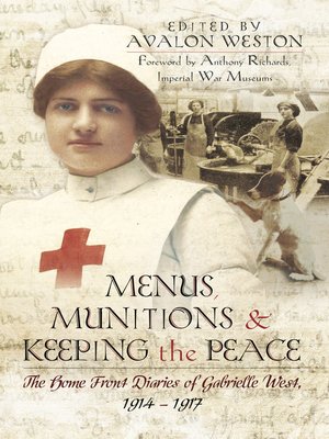 cover image of Menus, Munitions & Keeping the Peace
